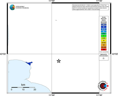 Mappa MCS - territori località