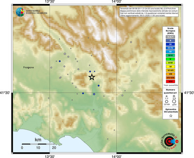 Mappa EMS - comuni