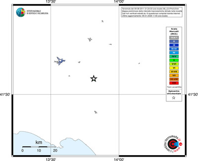 Mappa MCS - territori località