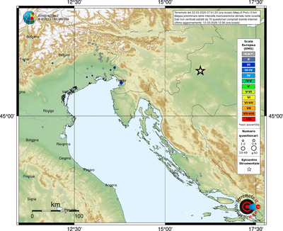 Mappa EMS - località