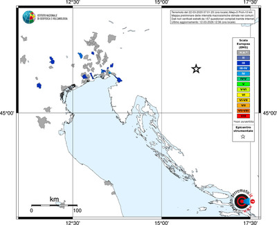 Mappa EMS - territori comuni