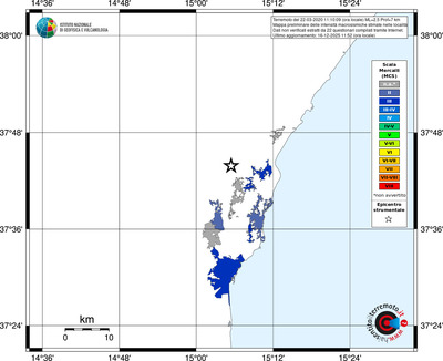 Mappa MCS - territori località
