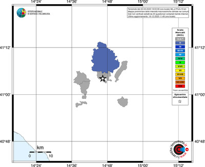 Mappa MCS - territori comuni