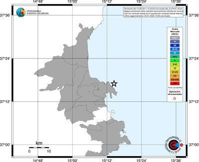 Mappa MCS - territori comuni