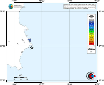 Mappa MCS - territori località