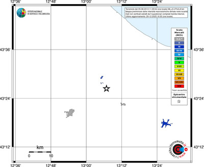 Mappa MCS - territori località