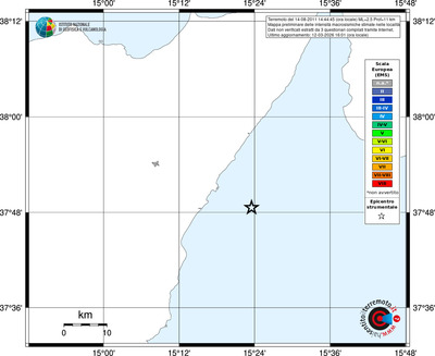 Mappa EMS - territori località