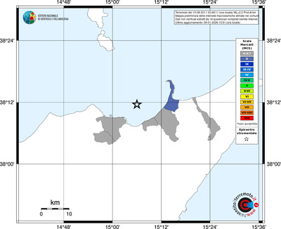 Mappa MCS - territori comuni