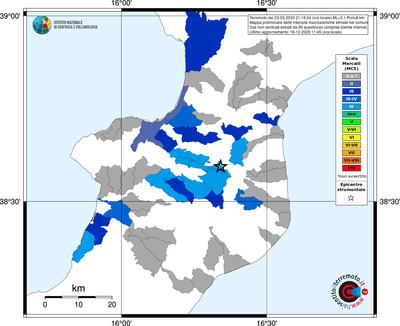 Mappa MCS - territori comuni