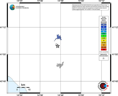 Mappa MCS - territori località
