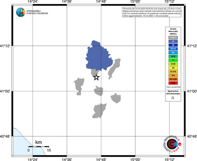 Mappa MCS - territori comuni