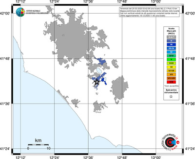Mappa MCS - territori località