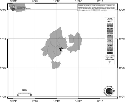 Mappa MCS - territori comuni
