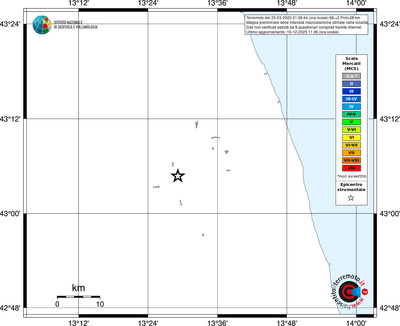 Mappa MCS - territori località