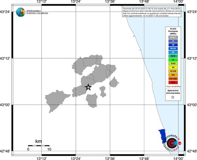 Mappa EMS - territori comuni