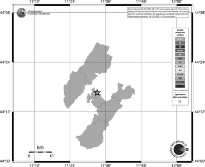 Mappa MCS - territori comuni
