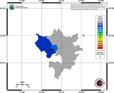Mappa MCS - territori comuni