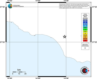 Mappa MCS - territori località