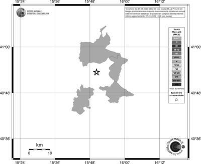 Mappa MCS - territori comuni