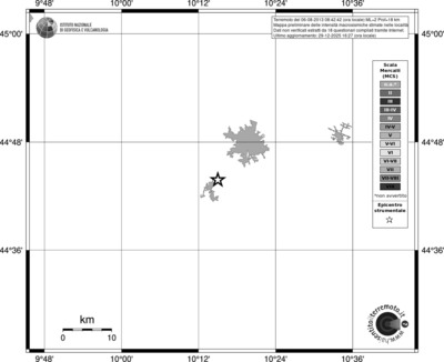 Mappa MCS - territori località