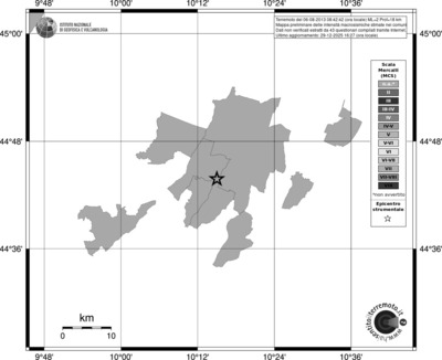 Mappa MCS - territori comuni