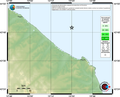 Mappa comuni con almeno 3 questionari
