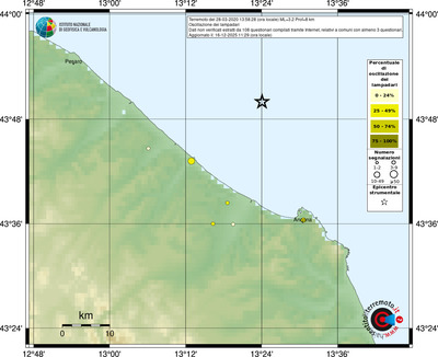 Mappa comuni con almeno 3 questionari