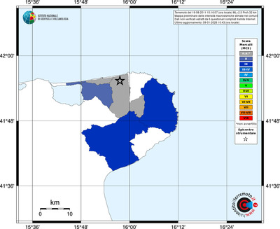 Mappa MCS - territori comuni