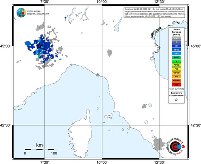 Mappa EMS - territori comuni