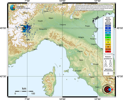 Mappa MCS - località