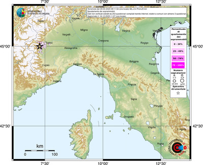 Mappa comuni con almeno 3 questionari