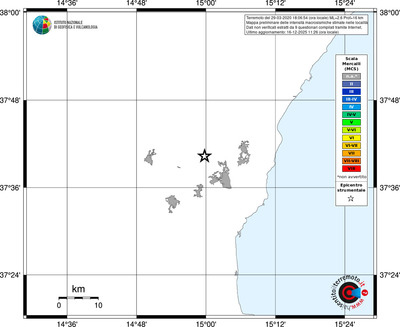 Mappa MCS - territori località