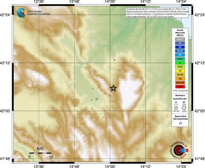 Mappa MCS - località