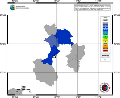 Mappa MCS - territori comuni