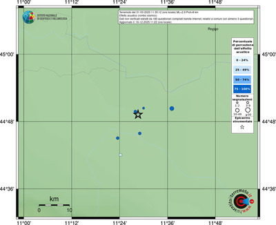 Mappa comuni con almeno 3 questionari