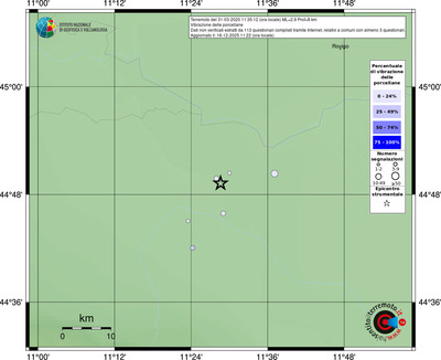 Mappa comuni con almeno 3 questionari