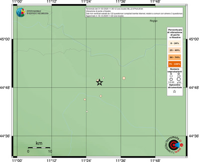 Mappa comuni con almeno 3 questionari
