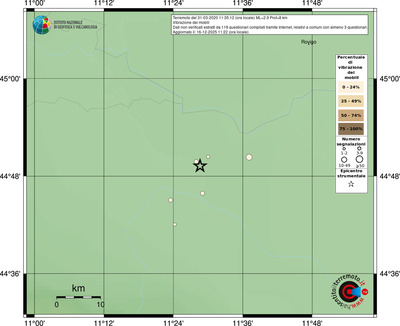Mappa comuni con almeno 3 questionari