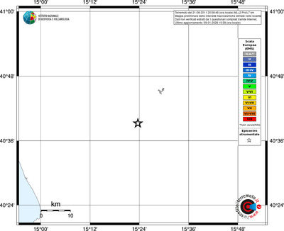 Mappa EMS - territori località