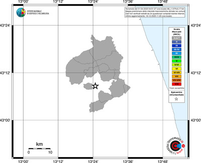 Mappa MCS - territori comuni