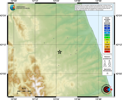 Mappa EMS - località