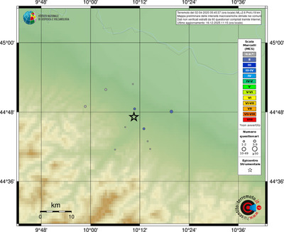 Mappa MCS - comuni