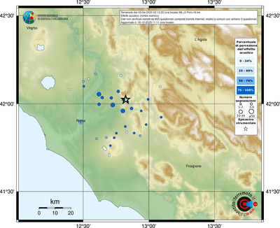 Mappa comuni con almeno 3 questionari