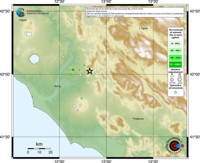 Mappa comuni con almeno 3 questionari