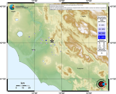 Mappa comuni con almeno 3 questionari
