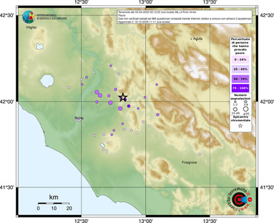 Mappa comuni con almeno 3 questionari