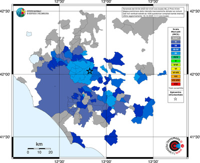 Mappa MCS - territori comuni