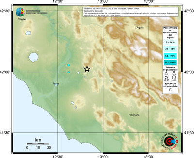 Mappa comuni con almeno 3 questionari