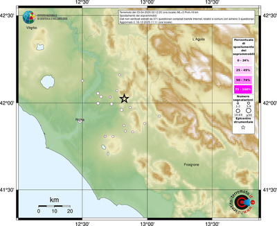 Mappa comuni con almeno 3 questionari