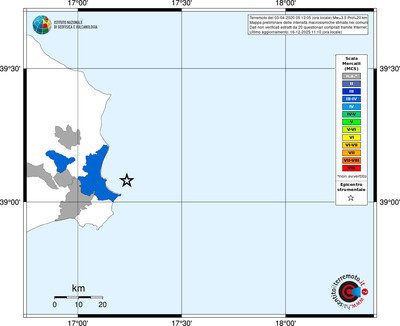 Mappa MCS - territori comuni